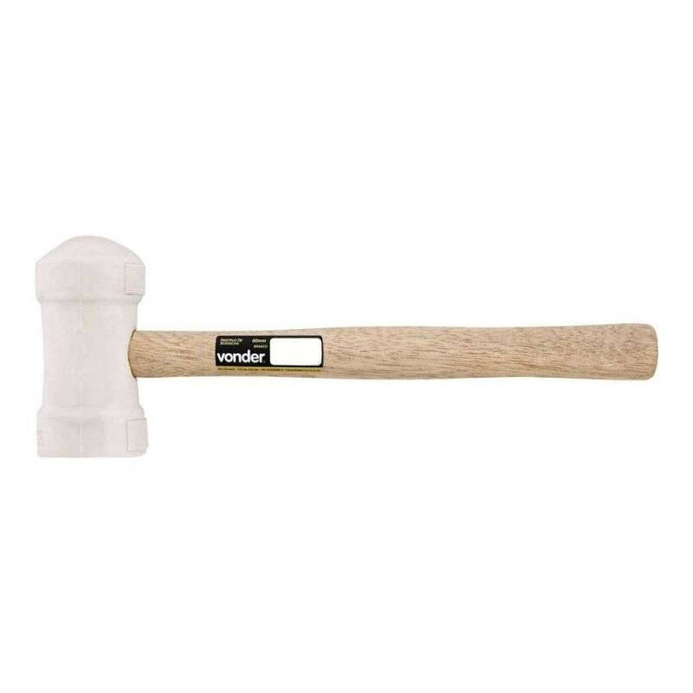 Martelo de Borracha Para Azulejista 60mm Branco Vonder