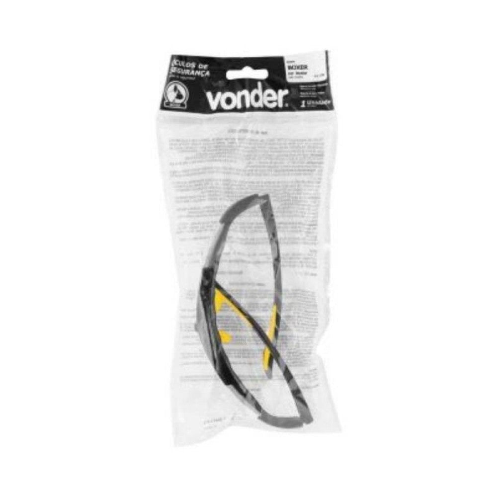 Óculos de Proteção Modelo Boxer Incolor Vonder