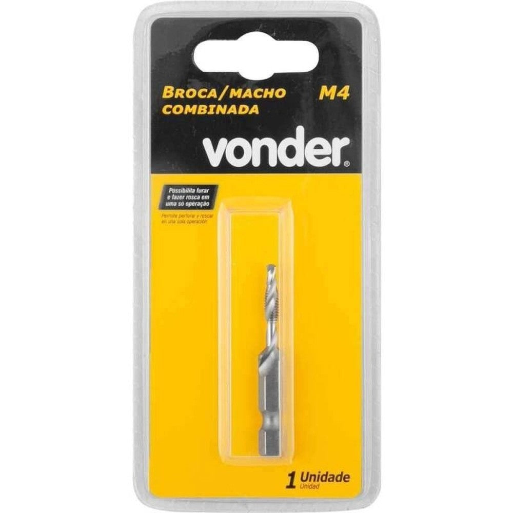 BrocaMacho Combinado M4 x 07mm Vonder