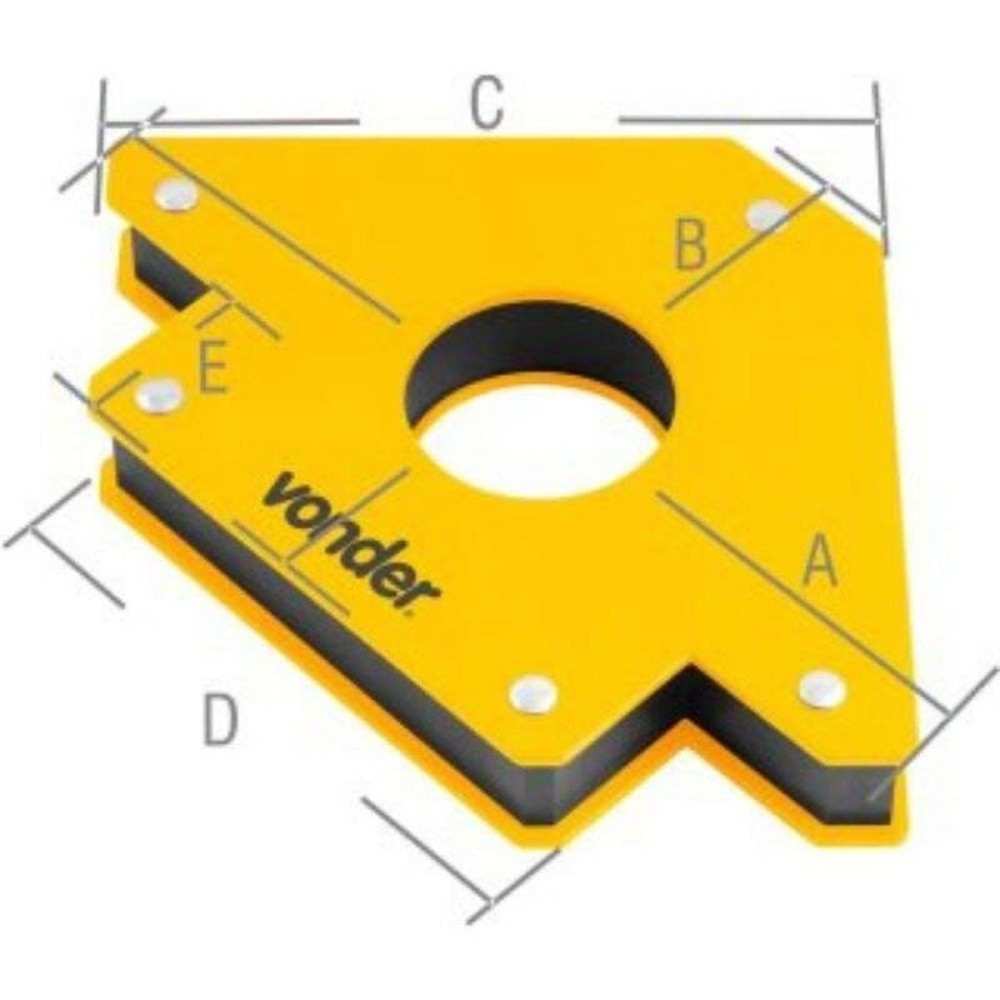 Esquadro Magnético 30Kg Vonder
