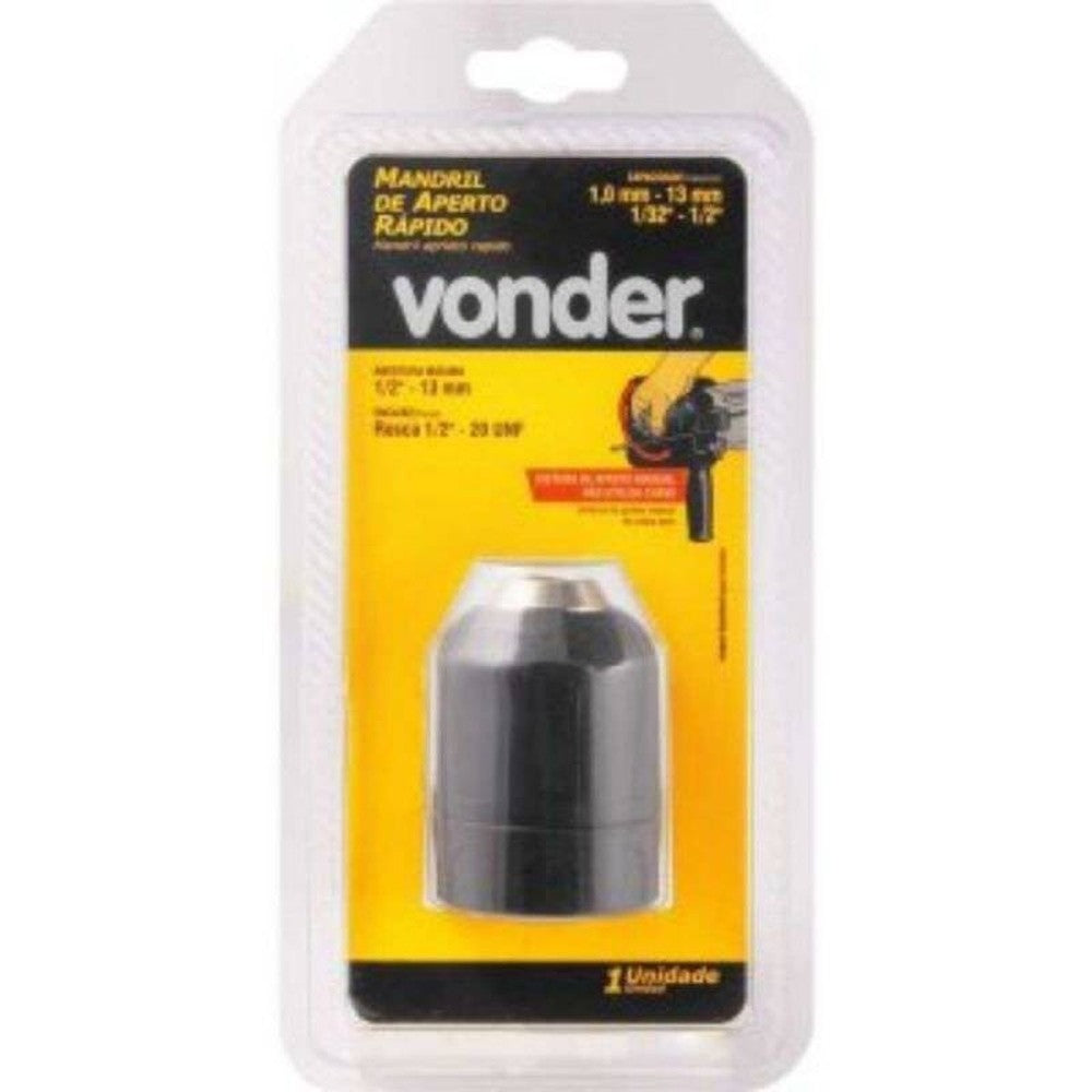 Mandril de Aperto Rápido 20 à 13mm - 20 Fios Encaixe 12" V
