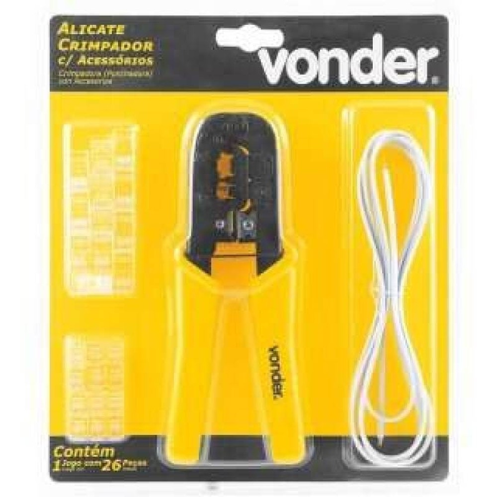 Alicate Crimpador Com 26 Peças Vonder