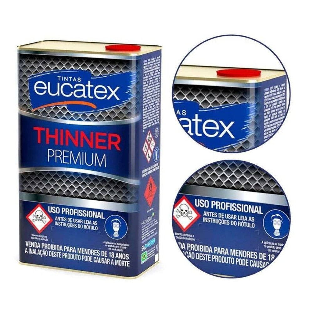 Diluente Thinner 9116 5 Litros Eucatex
