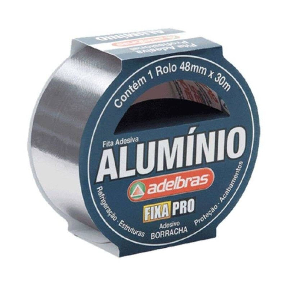 Fita de Aluminio 48mmx30m Adelbras