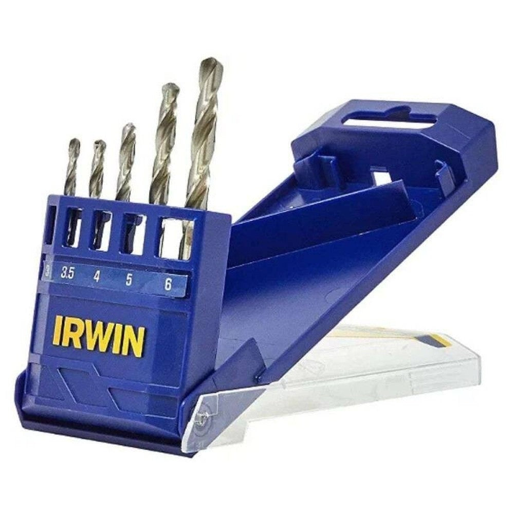 Jogo de Brocas Aço Rápido Irwin 30mm à 60mm - 5 Peças