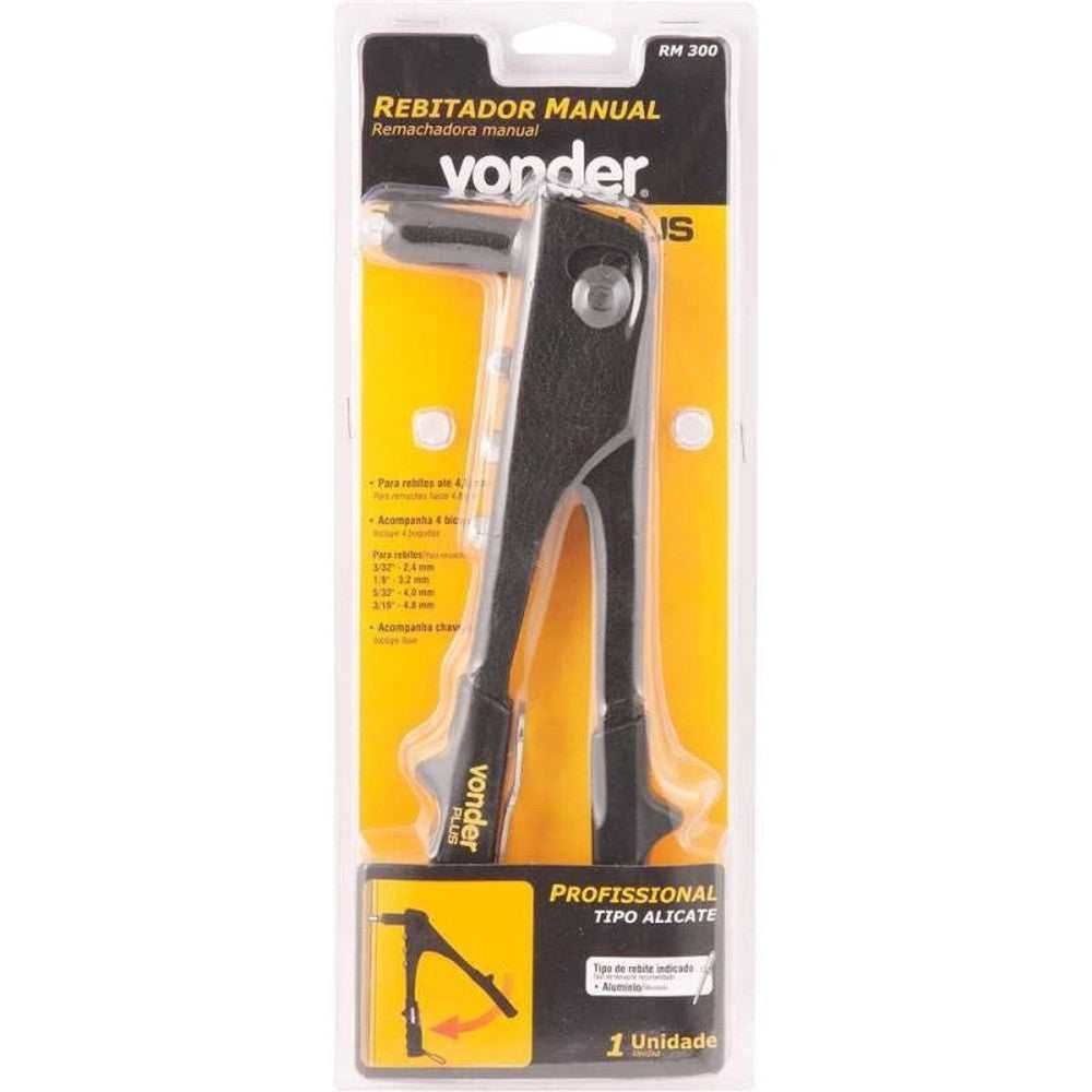 Rebitador Manual Tipo Alicate 10" RM 300 Vonder Plus