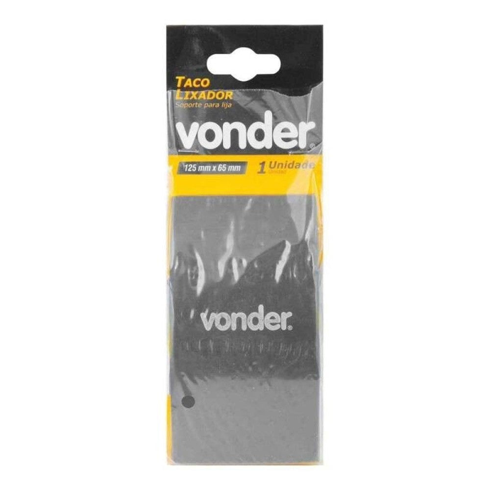 Taco Lixador de 125mm x 65mm Vonder