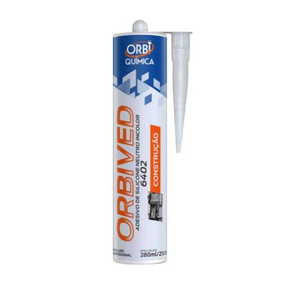 Silicone Neutro Incolor 250 Gramas Orbi