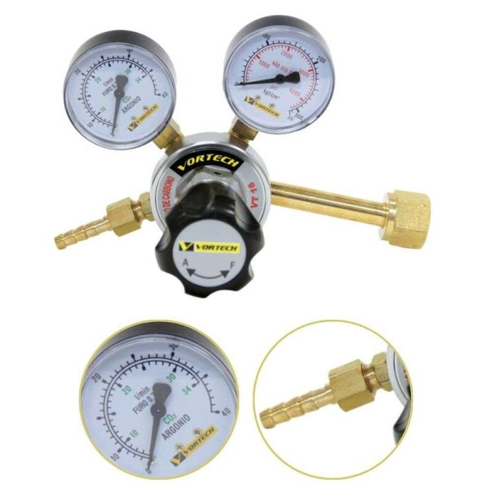 Regulador de Pressão VT-16 CO2 (ECO) Vortech