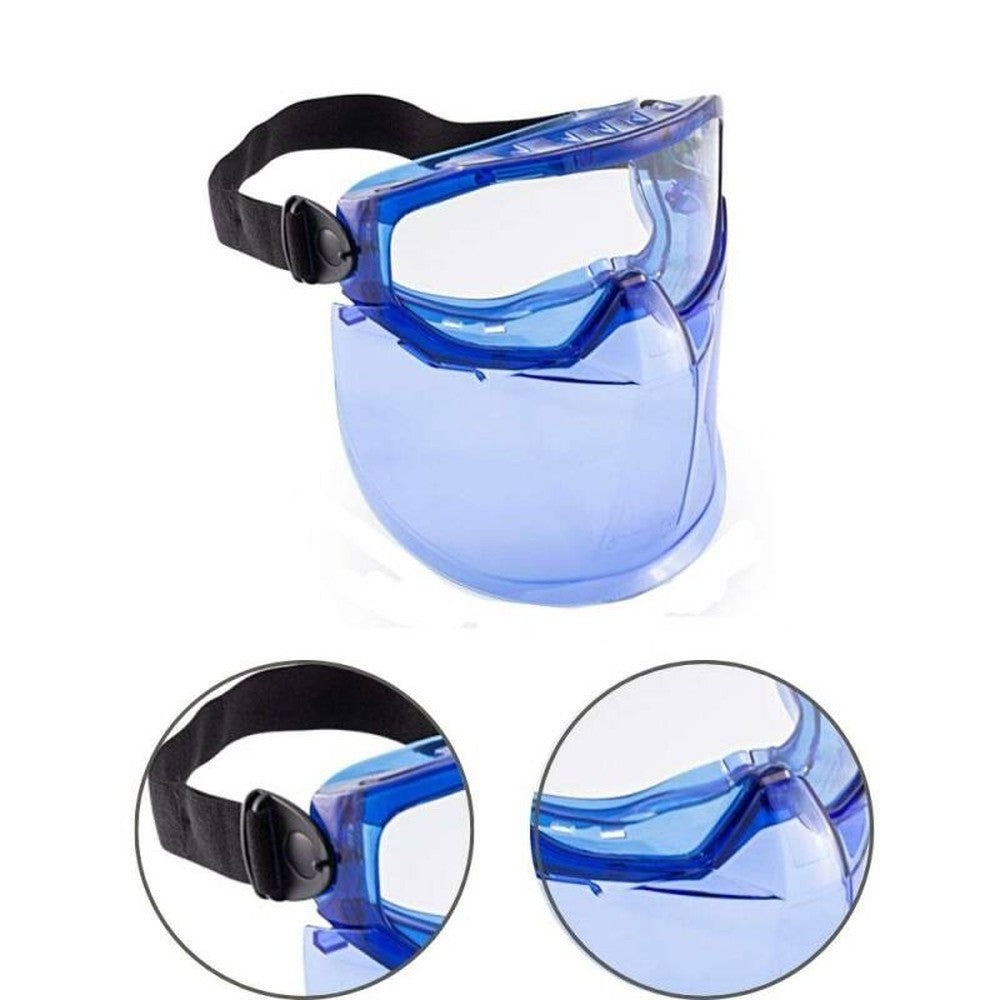 Óculos Ampla Visão Com Proteção Facial SS9 Super Safety