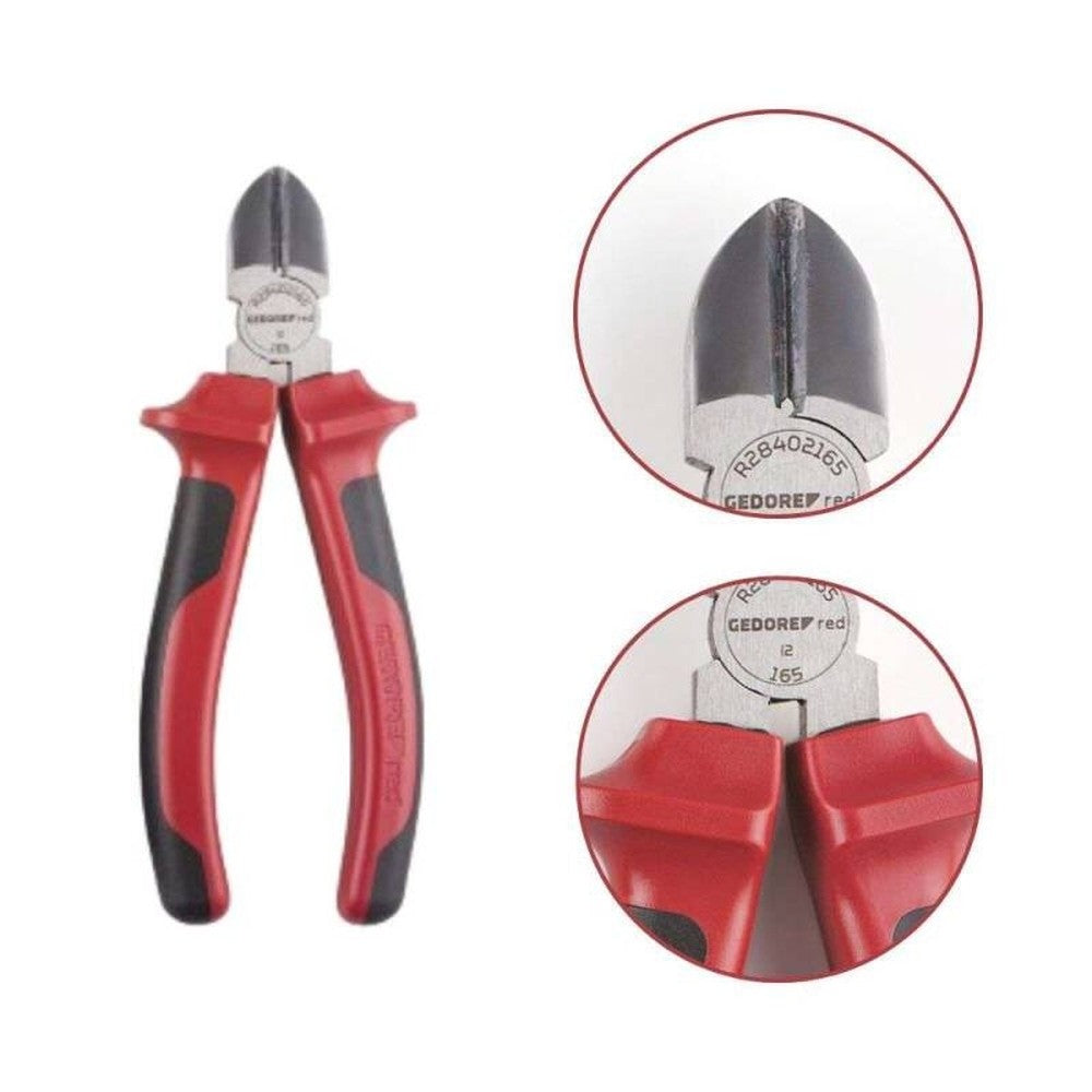 Alicate de Corte Diagonal 612" (165mm) Gedore Red