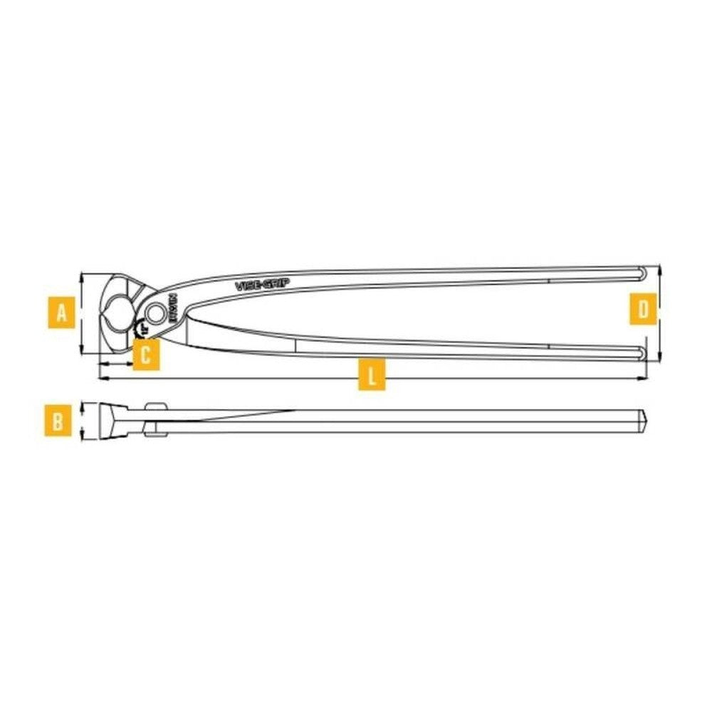 Torquês Armador Uso Geral Vise-Grip Irwin 12"