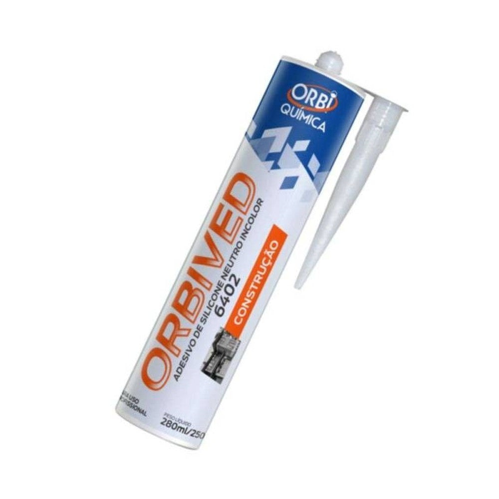 Silicone Neutro Incolor 250 Gramas Orbi