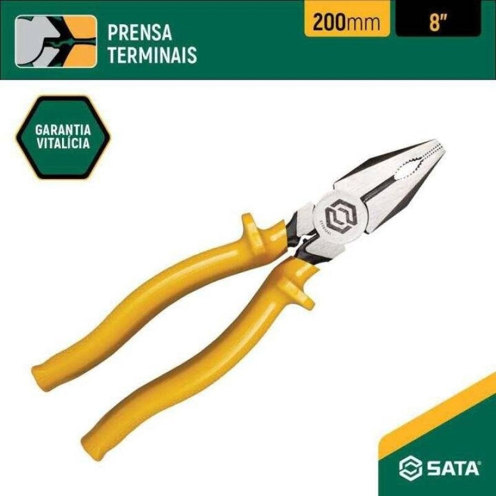 Alicate Eletricista 8" ST75104L Sata